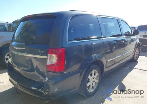 2011 Chrysler Town & Country Touring from USA, damaged, VIN 2A4RR5DG7BR675493